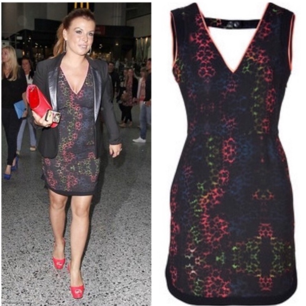SANDRO NEW WITH TAGS Colorful Patterned Sleeveless Dress Size 1 US 4
